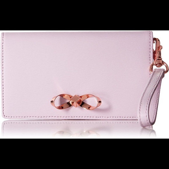Ted Baker Pink Leather Wallet - Picture 12 of 12